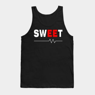 Sweet Electrical Engineer White Text Tank Top